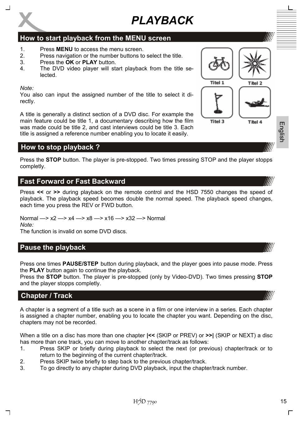 Playback | Xoro HSD 7790 User Manual | Page 65 / 146