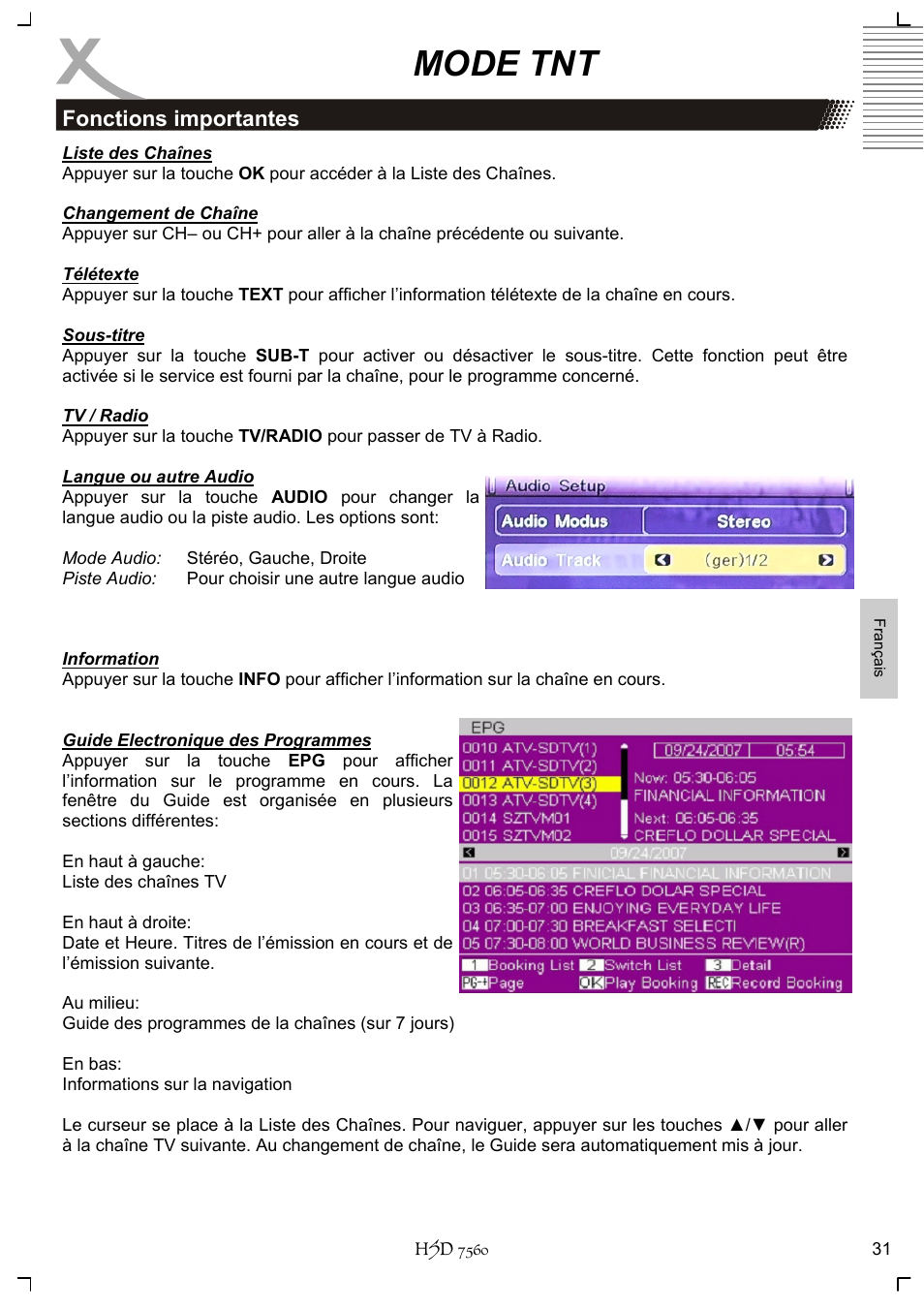 Mode tnt | Xoro HSD 7560 User Manual | Page 127 / 146