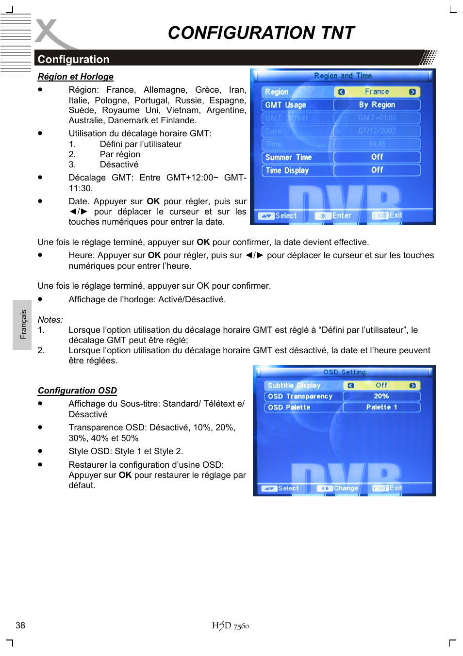 Configuration tnt | Xoro HSD 7560 User Manual | Page 134 / 146