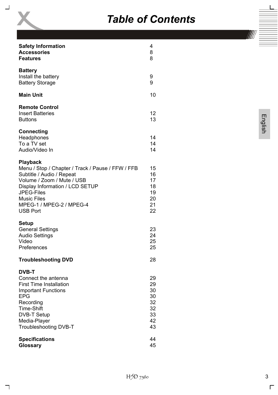 Xoro HSD 7560 User Manual | Page 53 / 146