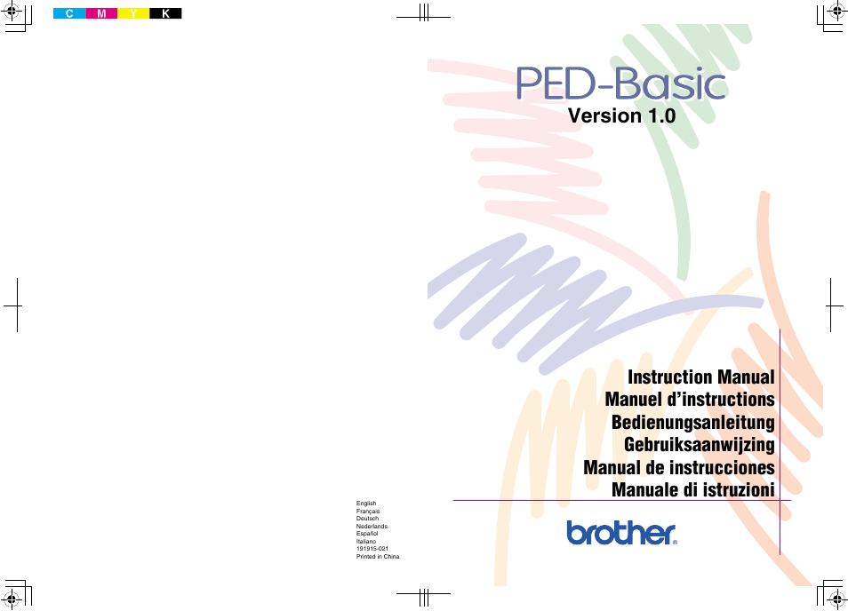 Brother PED-Basic User Manual | 100 pages