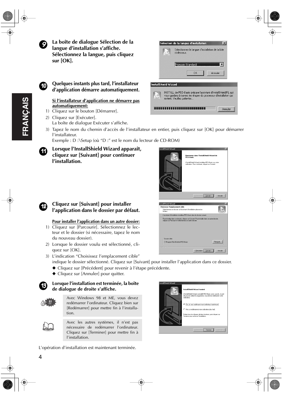 English fran ç ais english english english english | Brother PED-Basic User Manual | Page 24 / 100