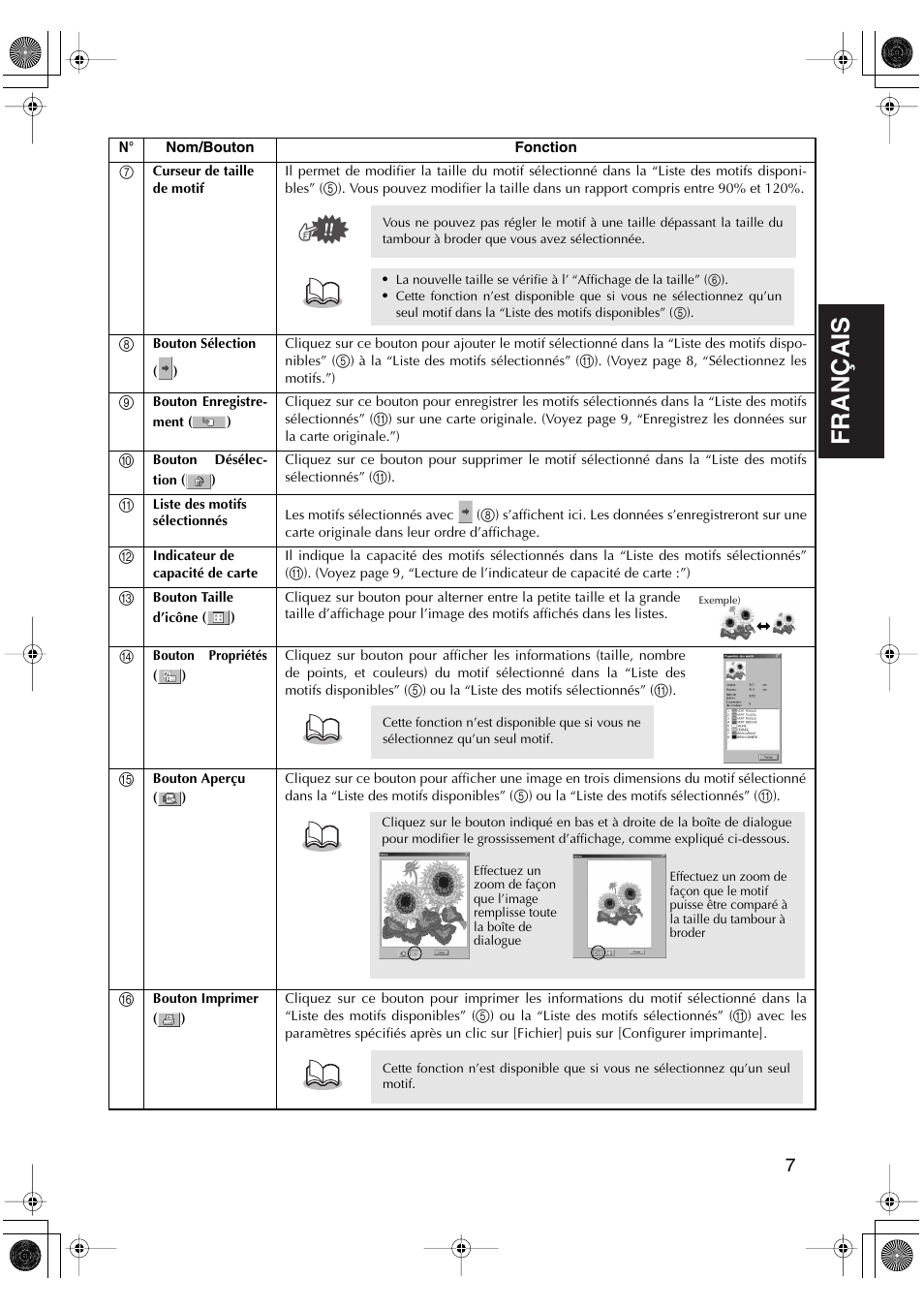 English fran ç ais english english english english | Brother PED-Basic User Manual | Page 27 / 100