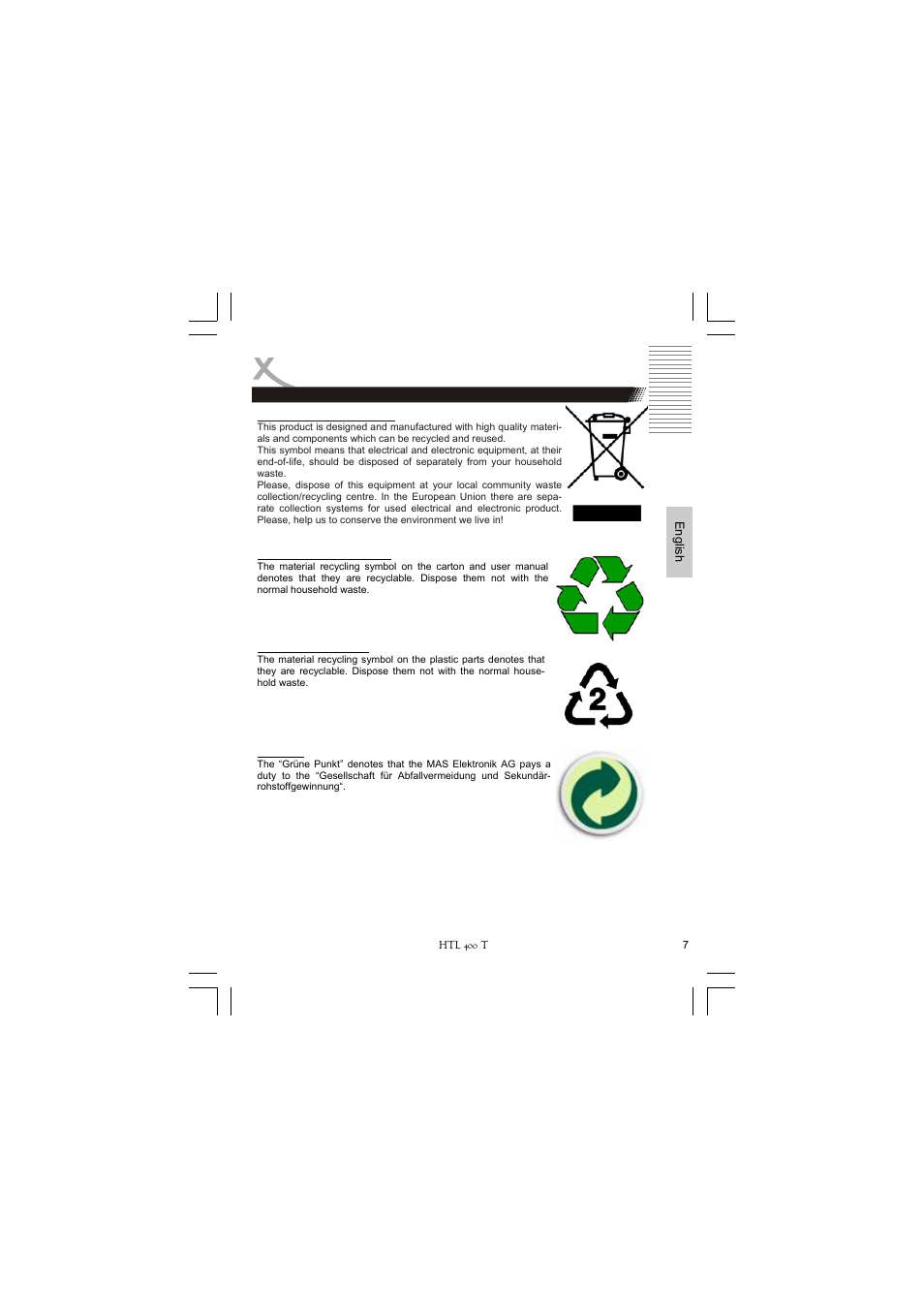 Xoro HTL 400T User Manual | Page 29 / 70