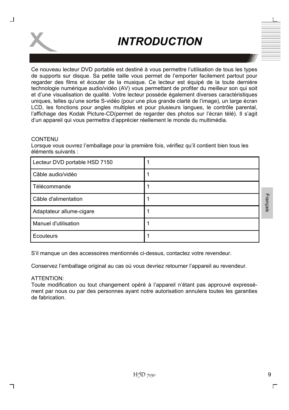 Introduction | Xoro HSD 7150 User Manual | Page 125 / 158
