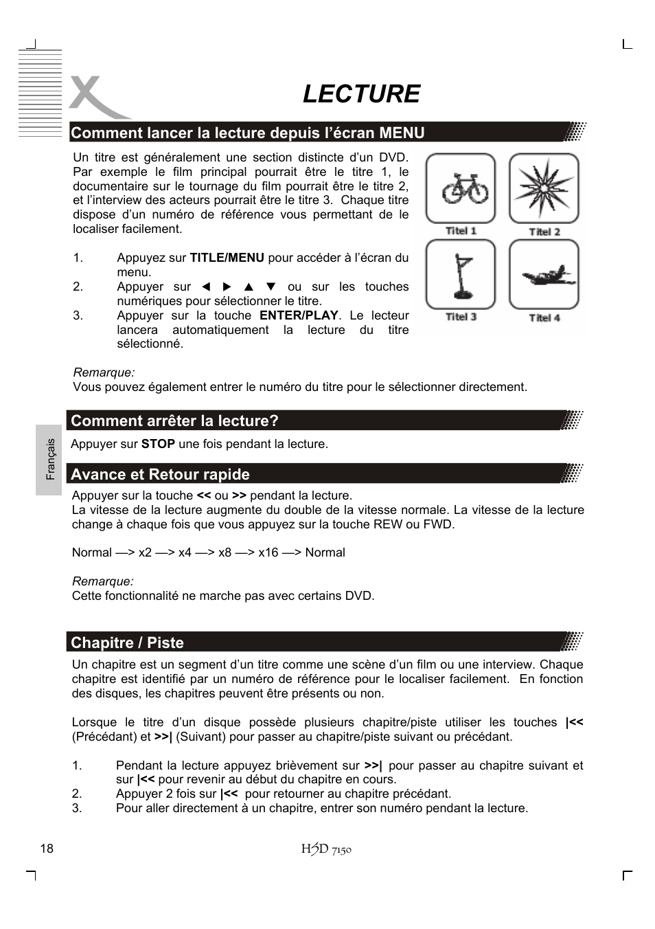 Lecture | Xoro HSD 7150 User Manual | Page 134 / 158