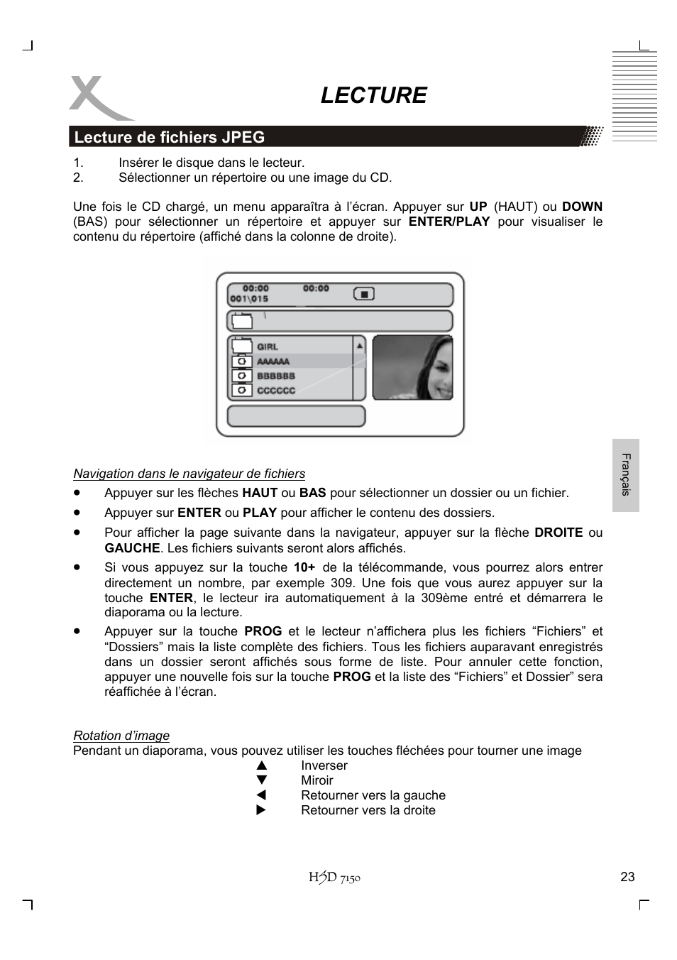 Lecture | Xoro HSD 7150 User Manual | Page 139 / 158