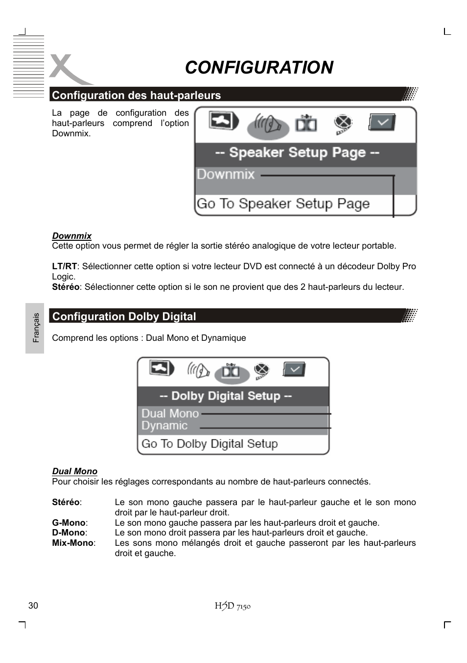 Configuration | Xoro HSD 7150 User Manual | Page 146 / 158