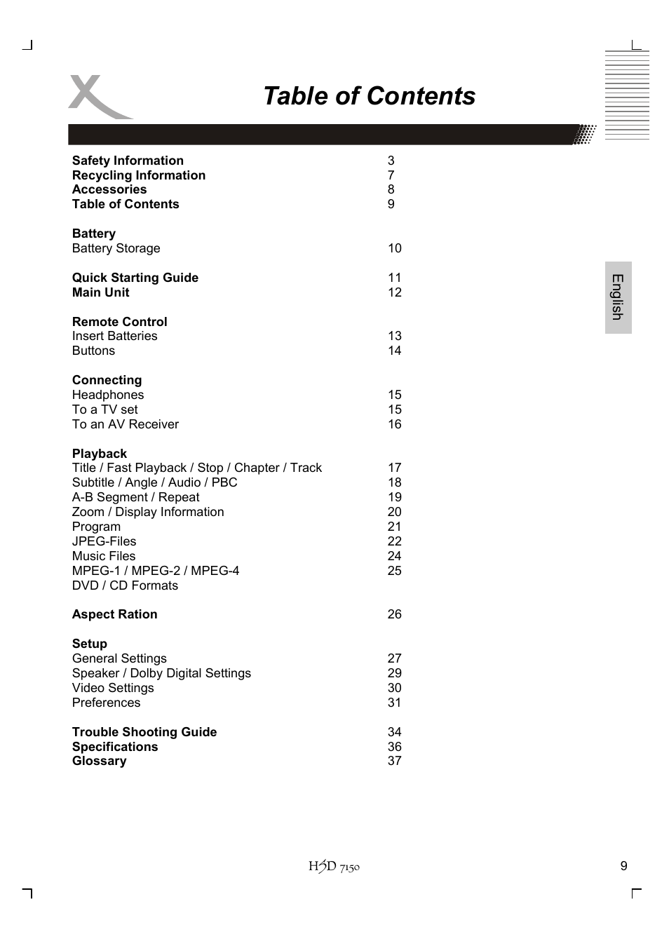 Xoro HSD 7150 User Manual | Page 49 / 158