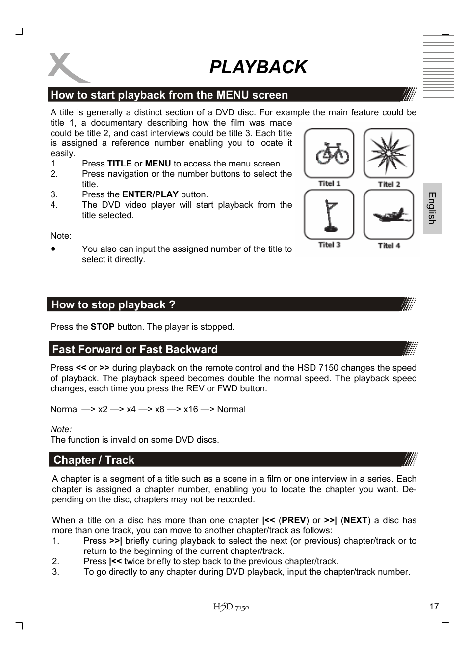 Playback | Xoro HSD 7150 User Manual | Page 57 / 158