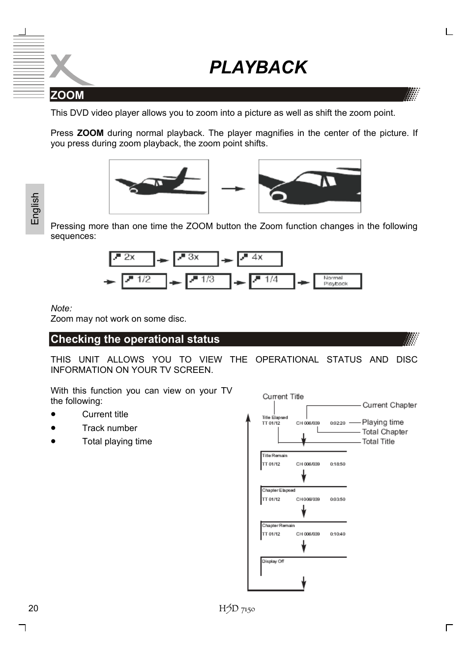 Playback | Xoro HSD 7150 User Manual | Page 60 / 158