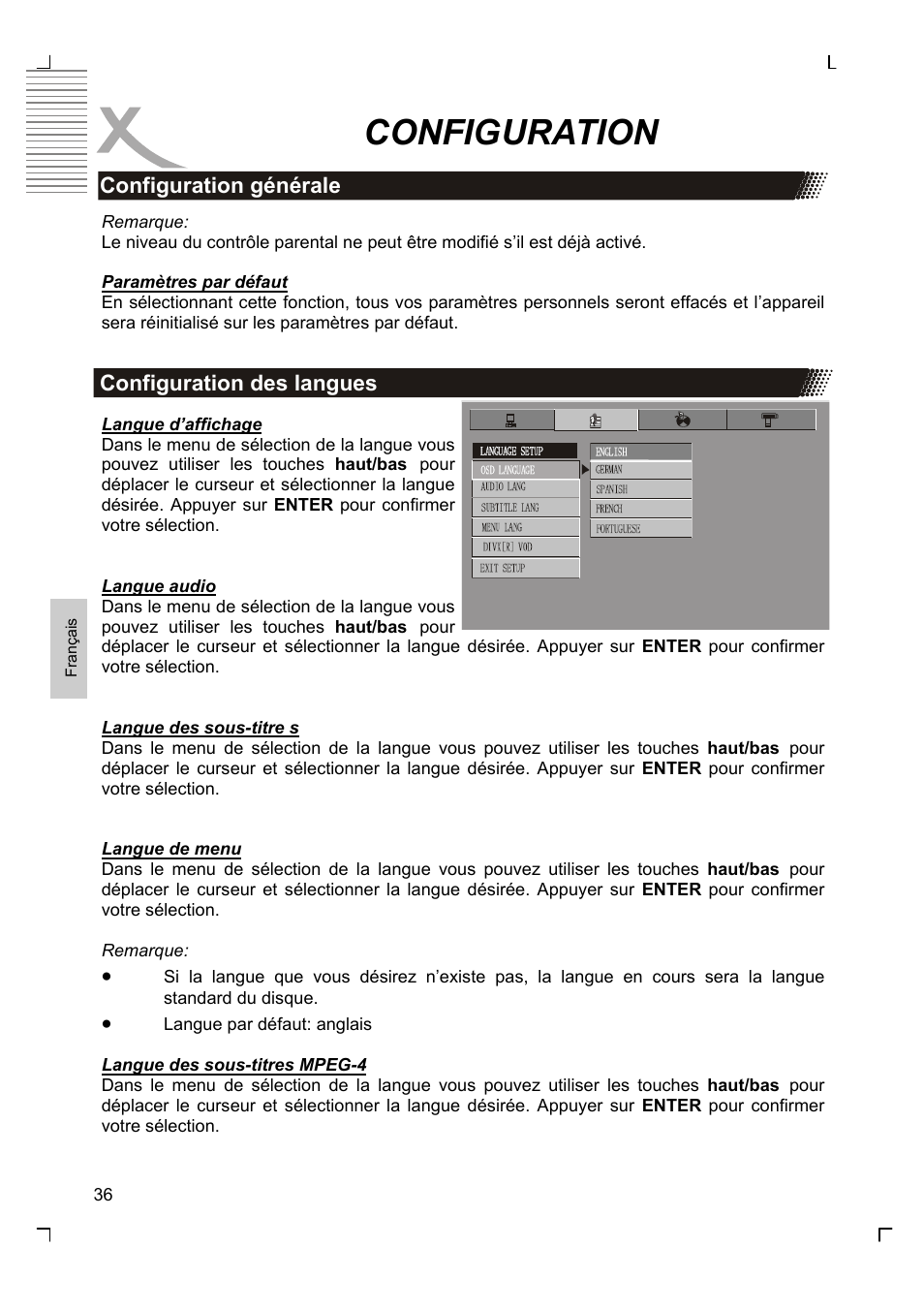 Configuration | Xoro HSD 7580 User Manual | Page 140 / 212