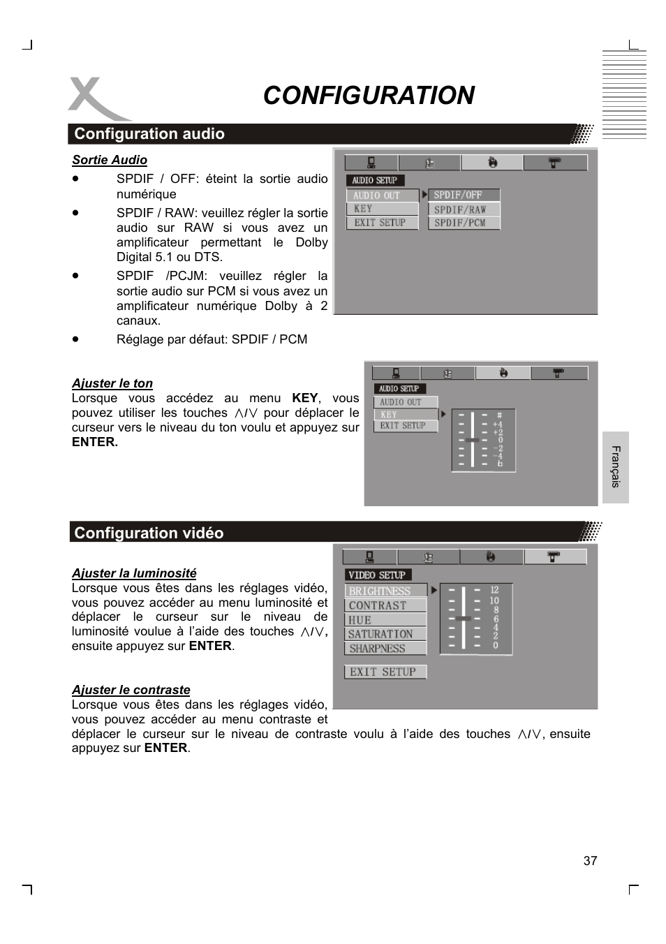 Configuration | Xoro HSD 7580 User Manual | Page 141 / 212