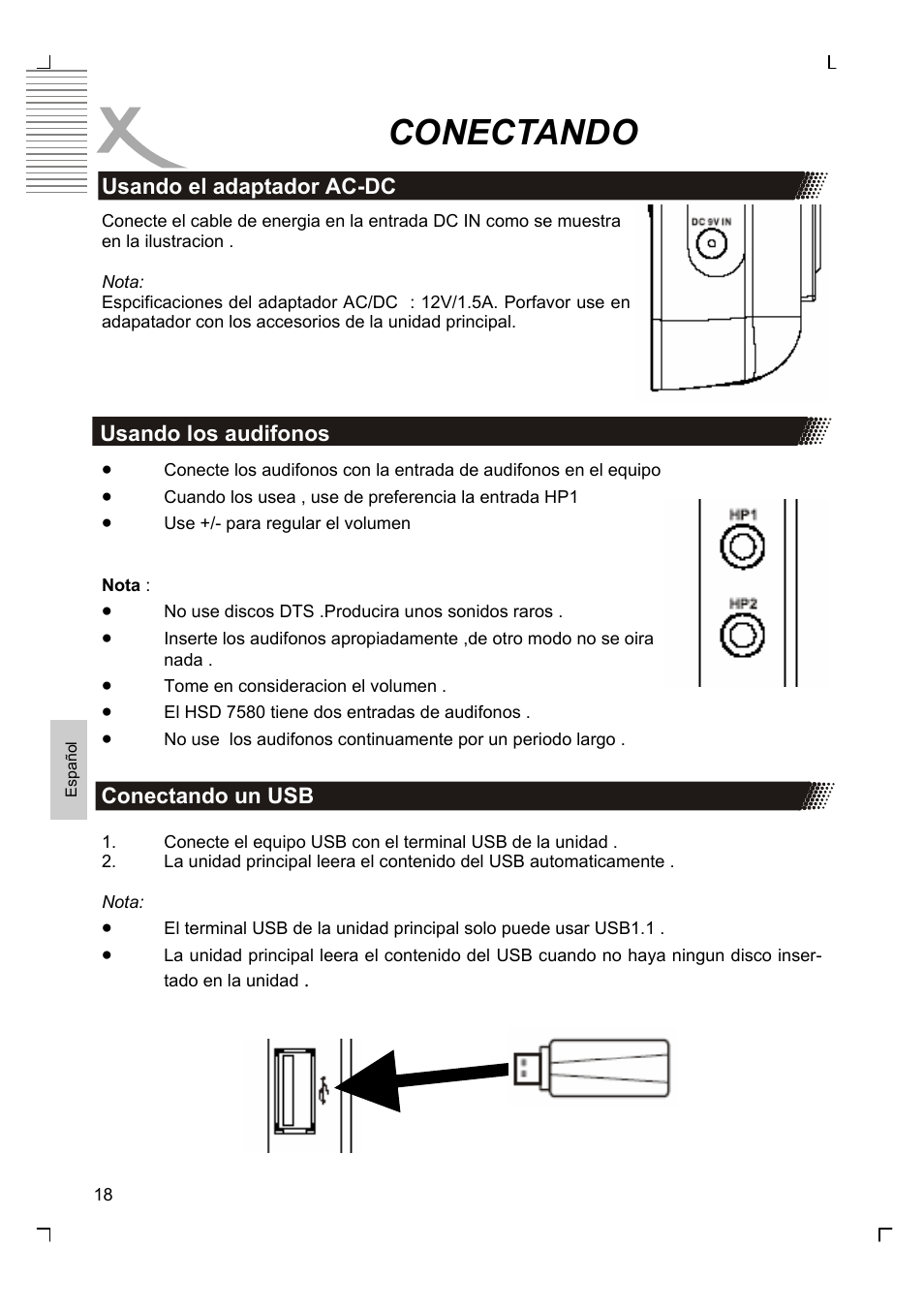 Conectando | Xoro HSD 7580 User Manual | Page 172 / 212