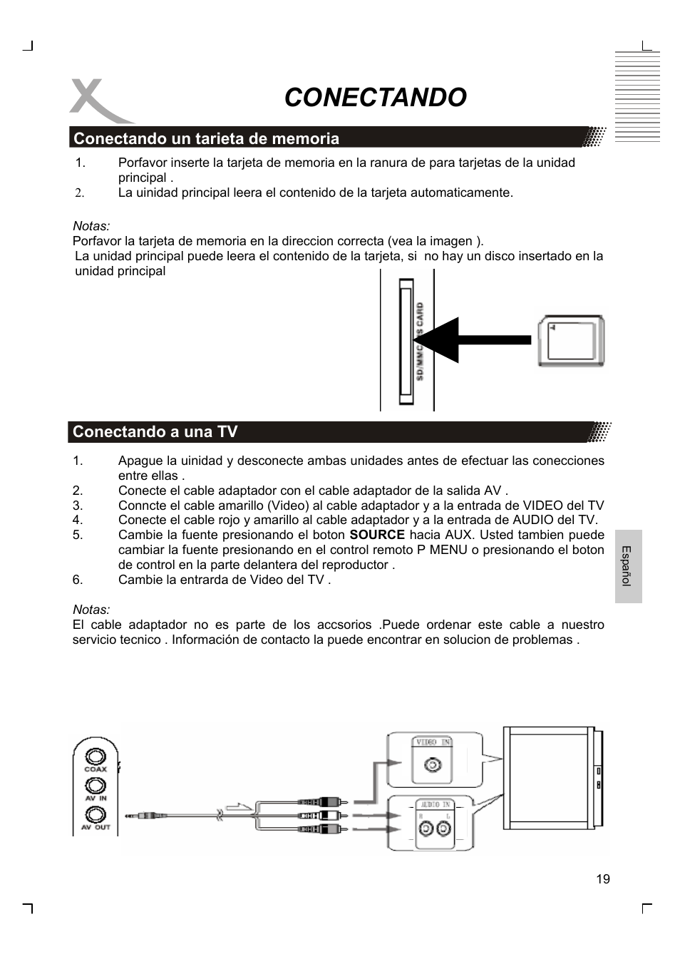 Conectando | Xoro HSD 7580 User Manual | Page 173 / 212