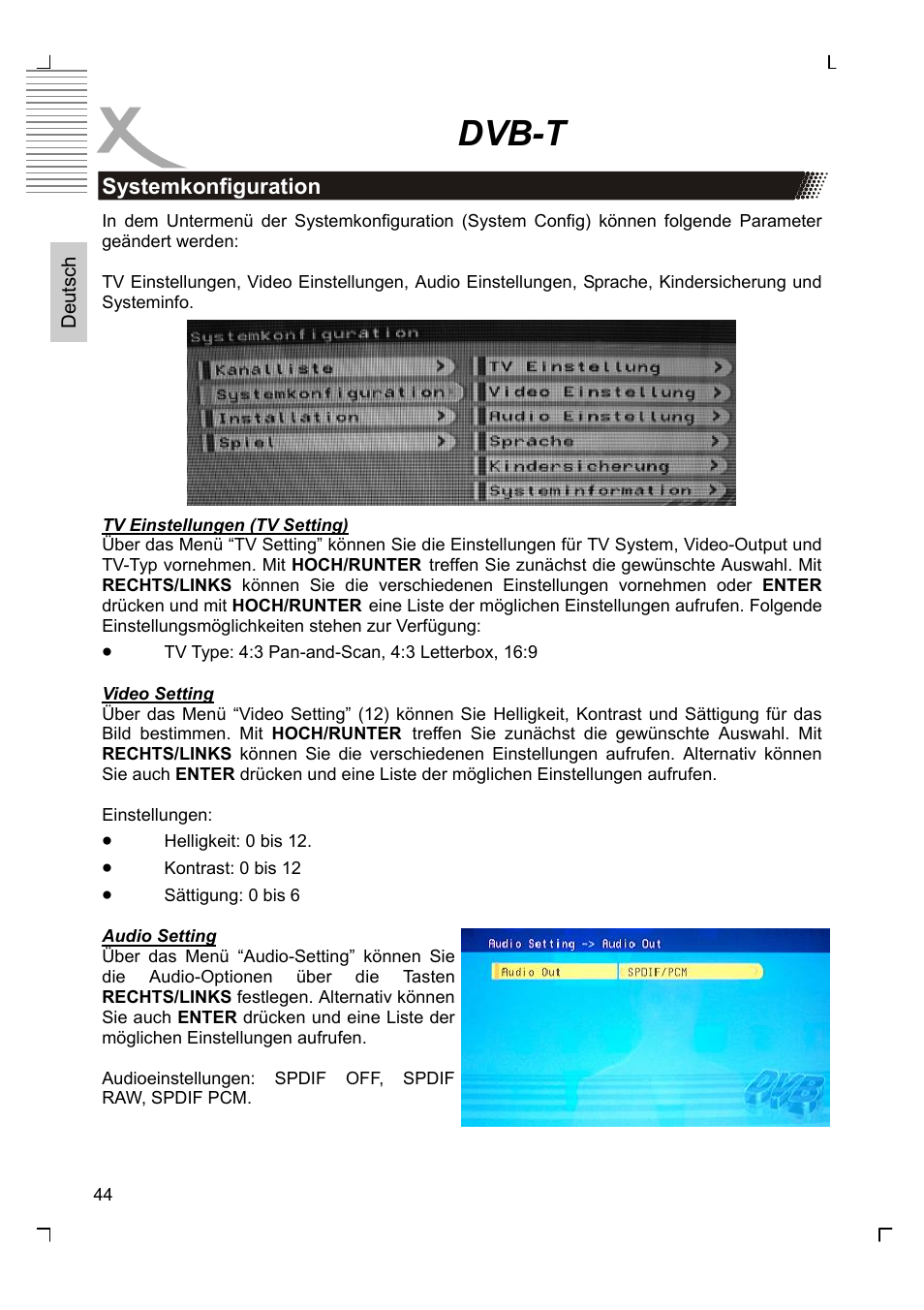 Dvb-t | Xoro HSD 7580 User Manual | Page 44 / 212