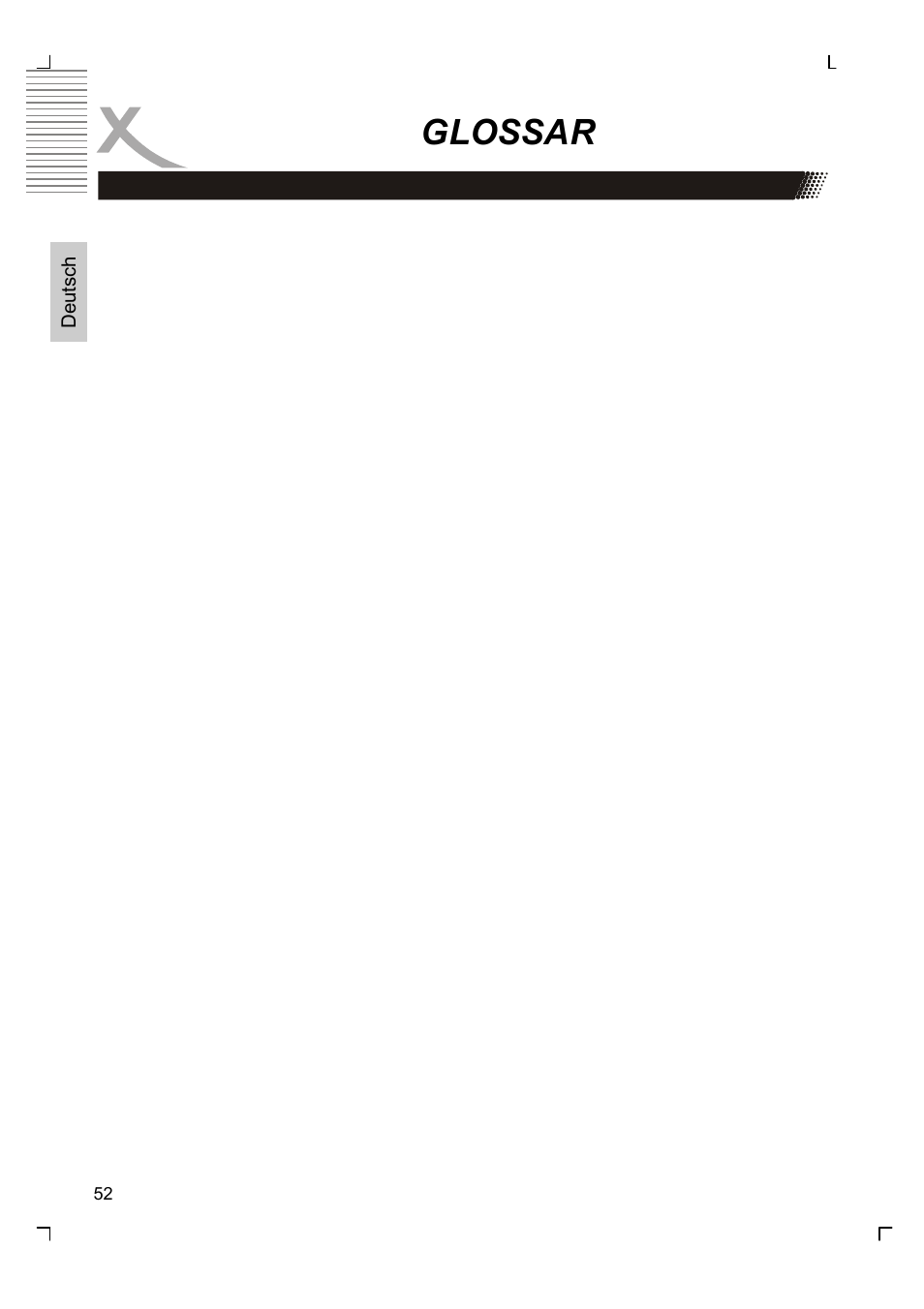 Glossar | Xoro HSD 7580 User Manual | Page 52 / 212