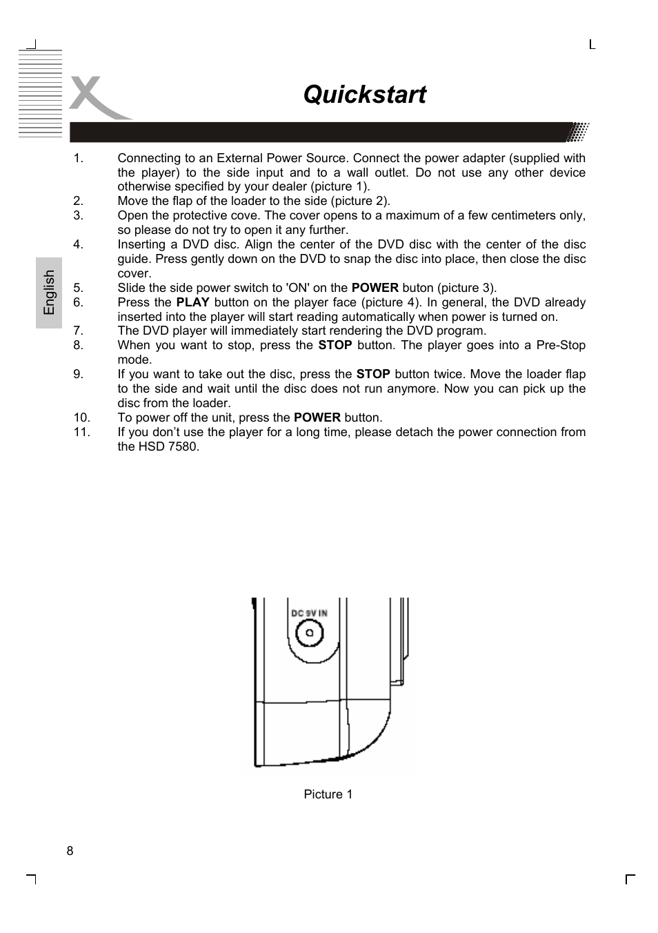 Quickstart | Xoro HSD 7580 User Manual | Page 60 / 212