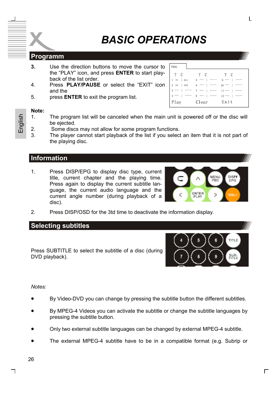 Basic operations | Xoro HSD 7580 User Manual | Page 78 / 212