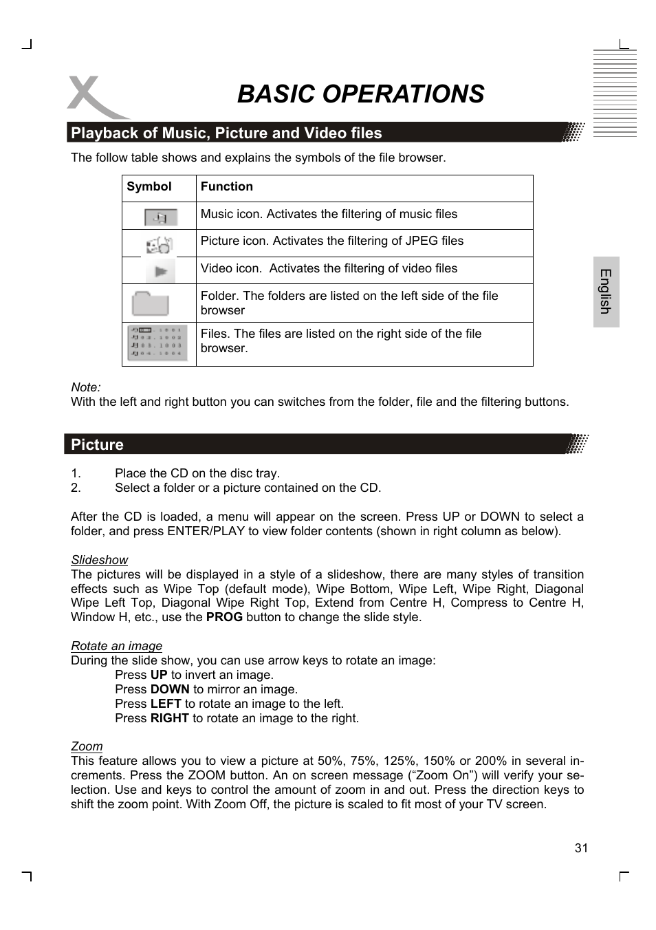 Basic operations | Xoro HSD 7580 User Manual | Page 83 / 212