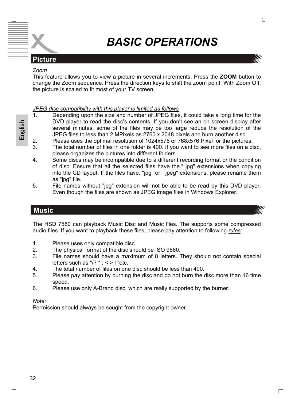 Basic operations | Xoro HSD 7580 User Manual | Page 84 / 212