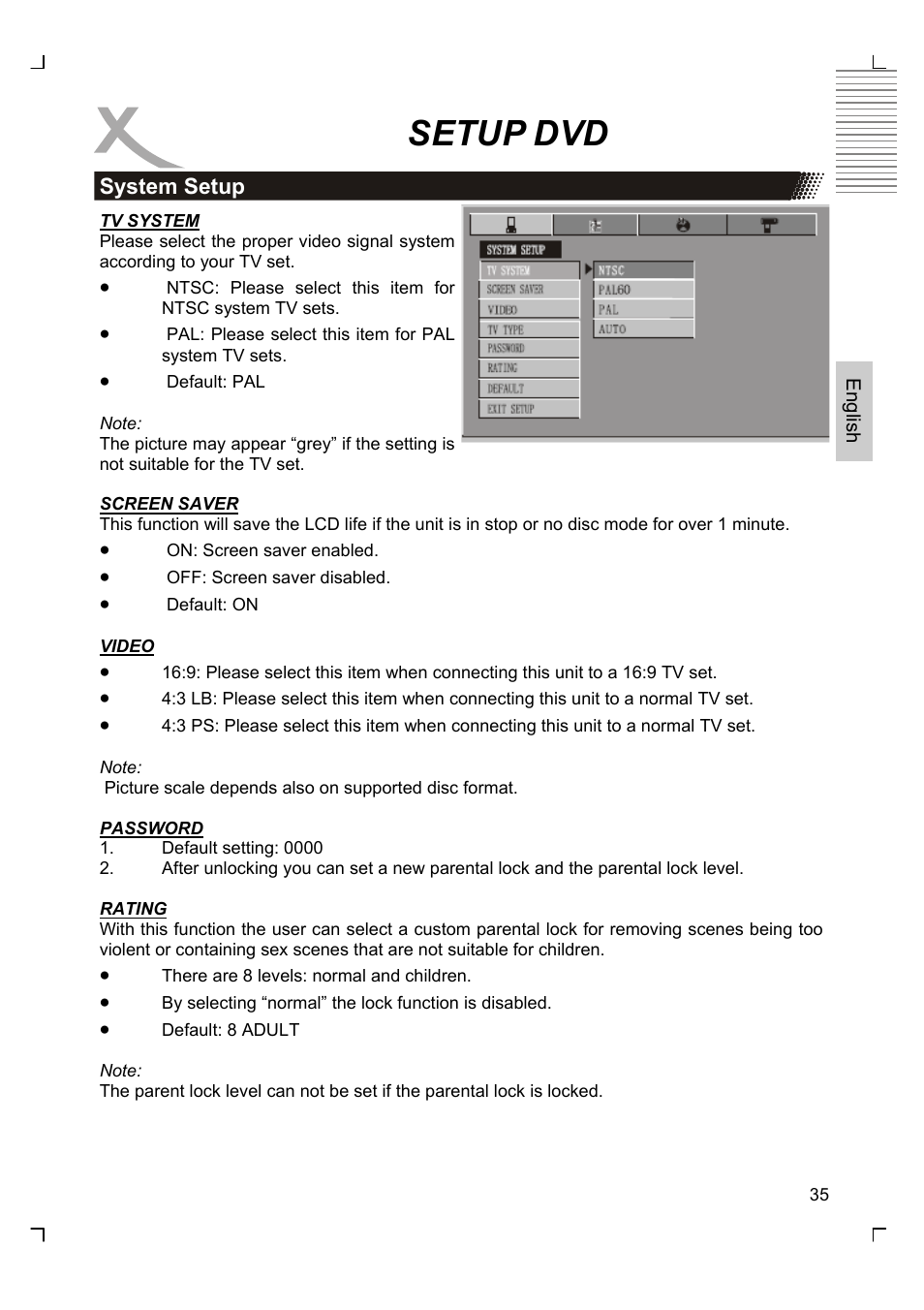 Setup dvd | Xoro HSD 7580 User Manual | Page 87 / 212