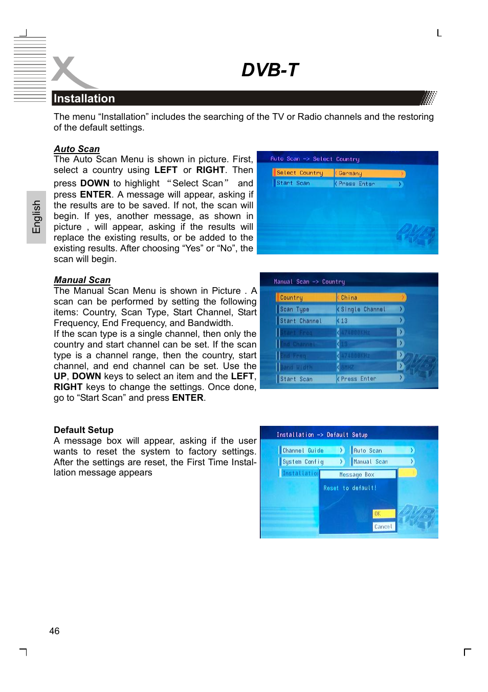 Dvb-t | Xoro HSD 7580 User Manual | Page 98 / 212