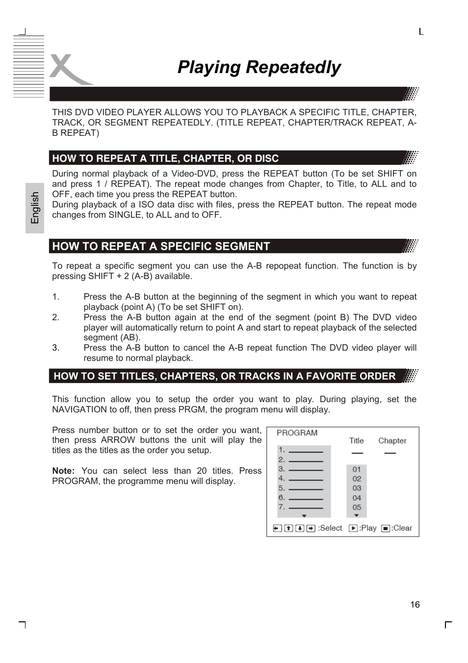 Playing repeatedly | Xoro HSD 7570 User Manual | Page 46 / 114