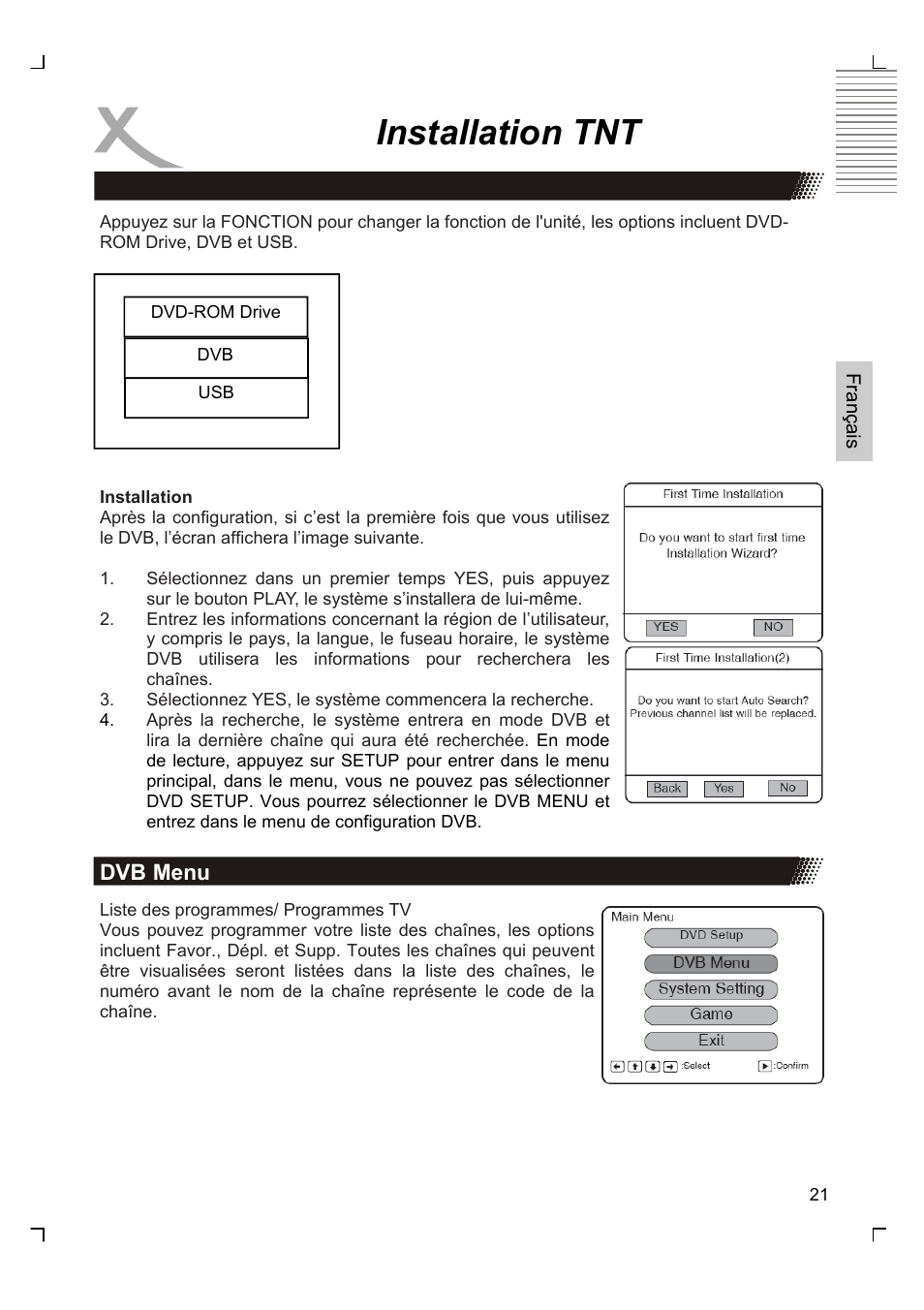 Installation tnt | Xoro HSD 7570 User Manual | Page 79 / 114