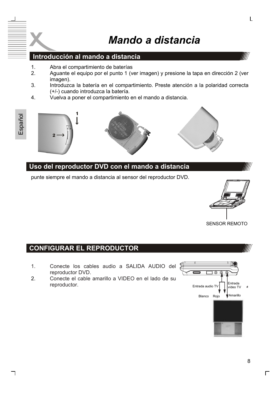 Mando a distancia | Xoro HSD 7570 User Manual | Page 94 / 114