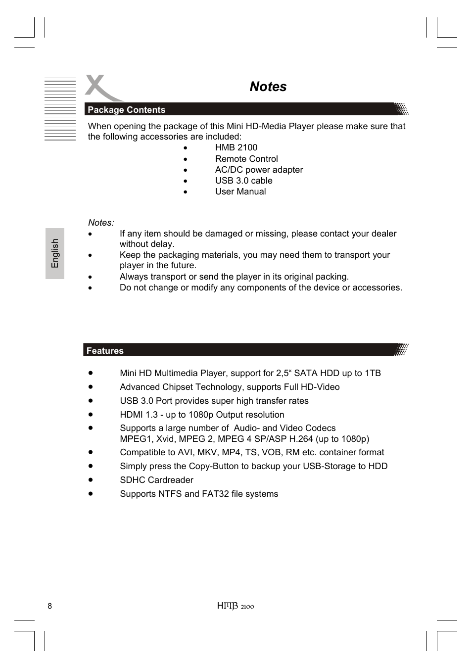Xoro HMB 2100 User Manual | Page 40 / 98