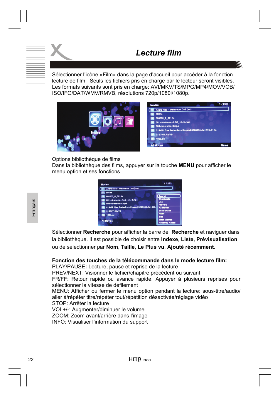 Lecture film | Xoro HMB 2100 User Manual | Page 86 / 98