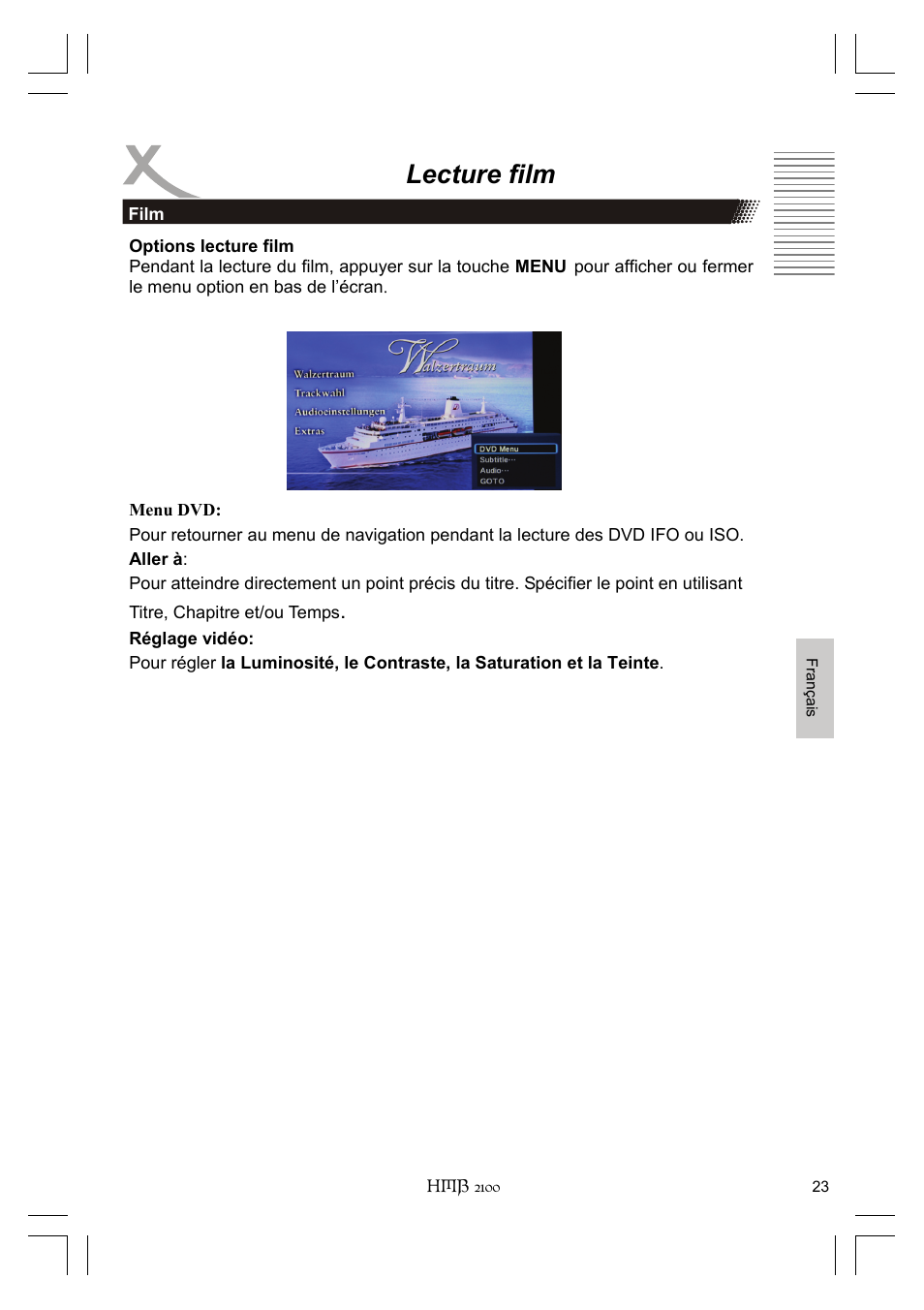 Lecture film | Xoro HMB 2100 User Manual | Page 87 / 98