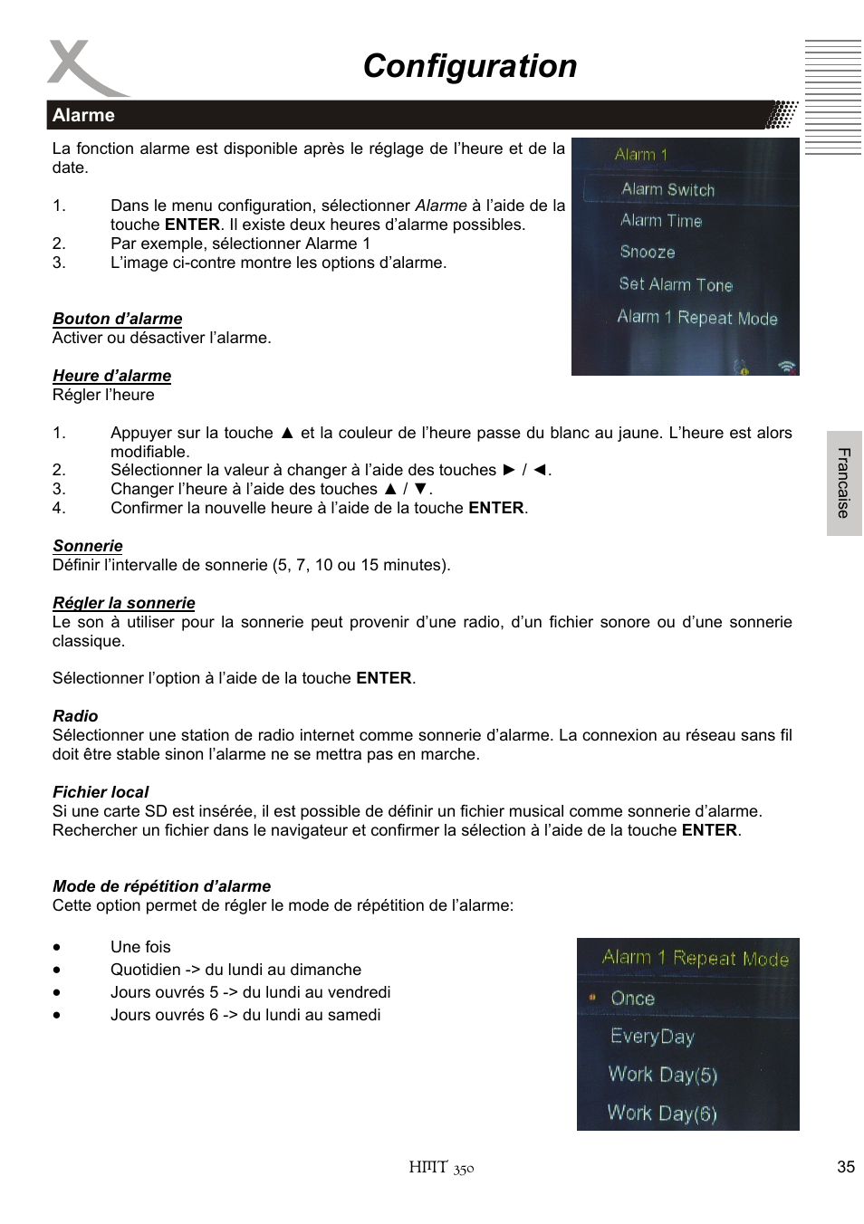 Configuration | Xoro HMT 350 User Manual | Page 115 / 124