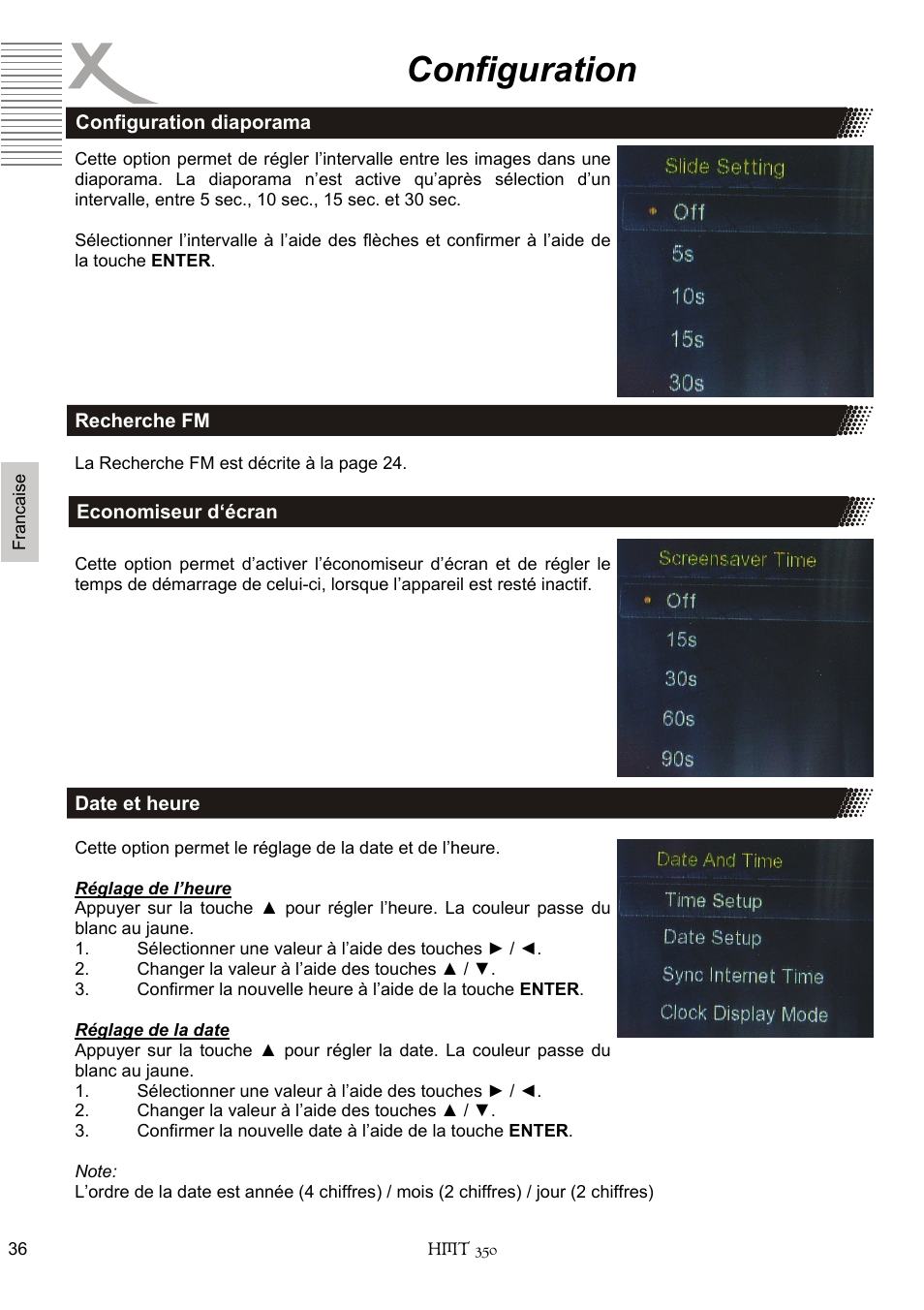 Configuration | Xoro HMT 350 User Manual | Page 116 / 124