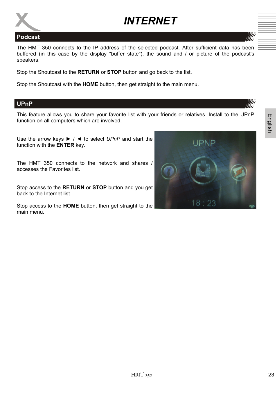 Internet | Xoro HMT 350 User Manual | Page 63 / 124