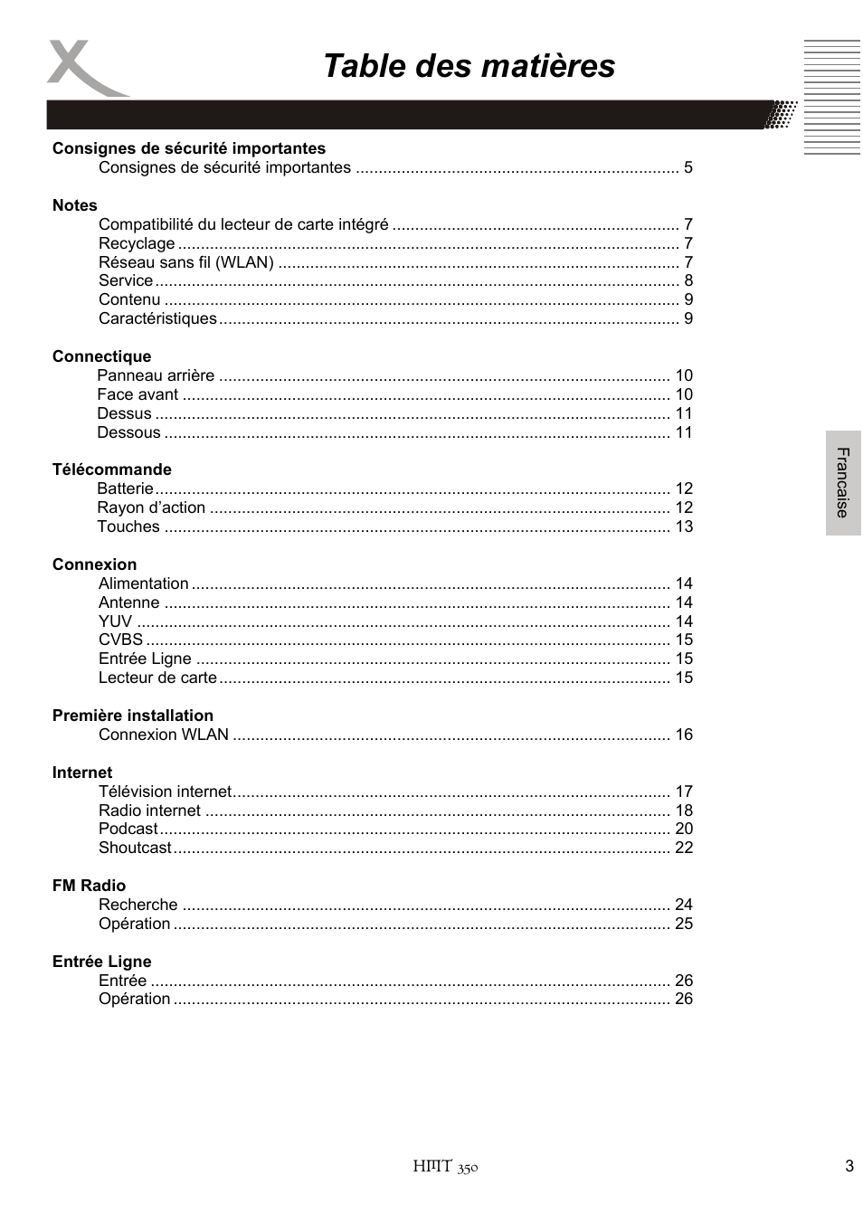 Xoro HMT 350 User Manual | Page 83 / 124