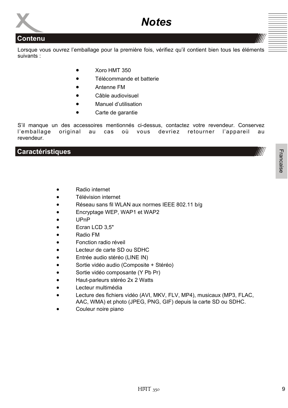 Xoro HMT 350 User Manual | Page 89 / 124