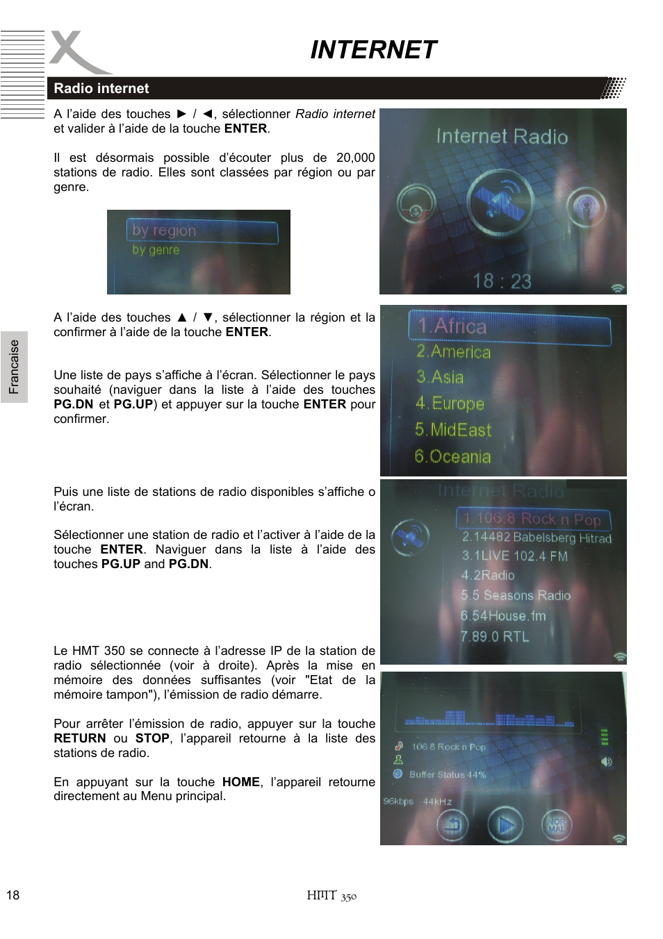 Internet | Xoro HMT 350 User Manual | Page 98 / 124