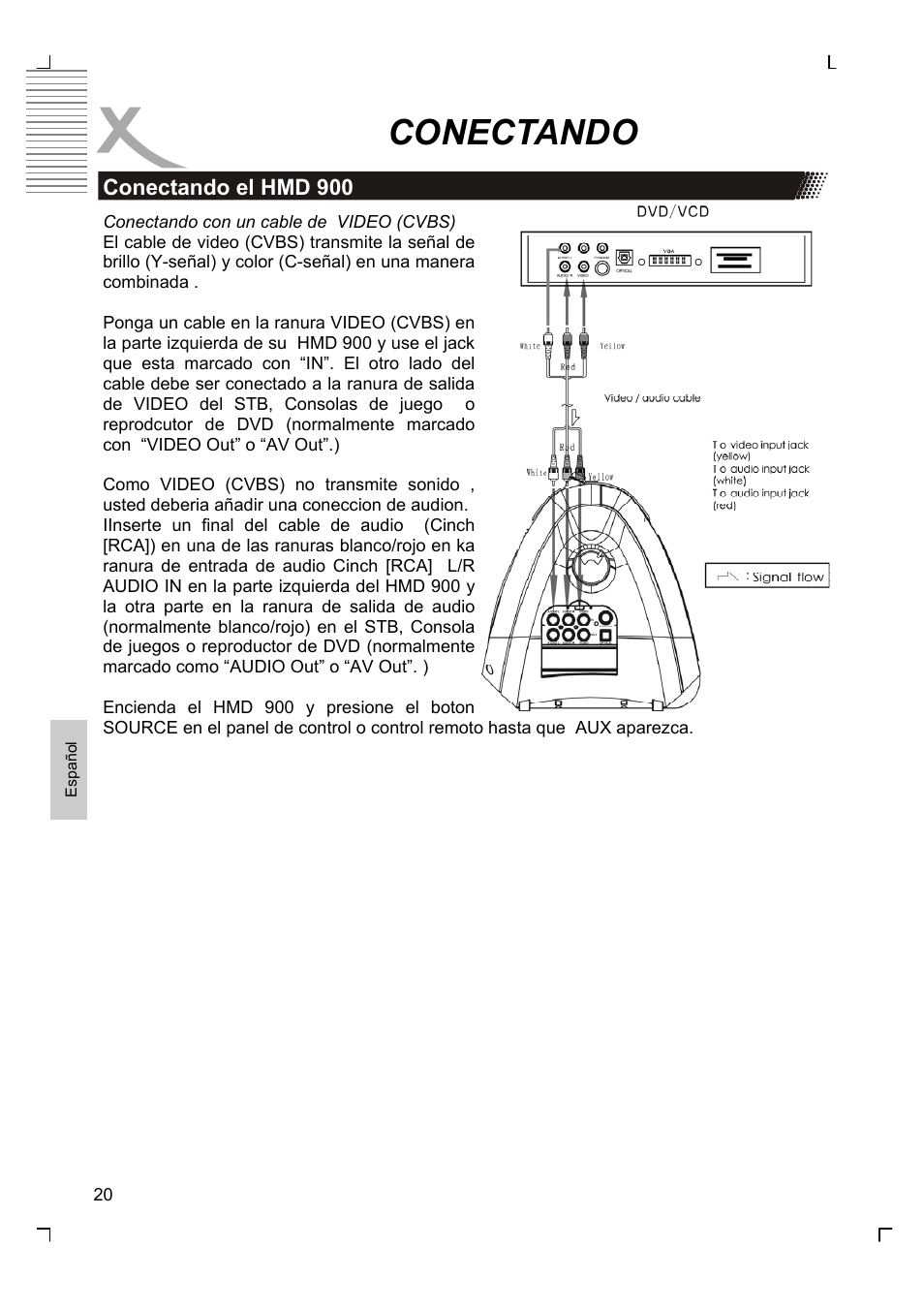 Conectando | Xoro HMD 900 User Manual | Page 136 / 158