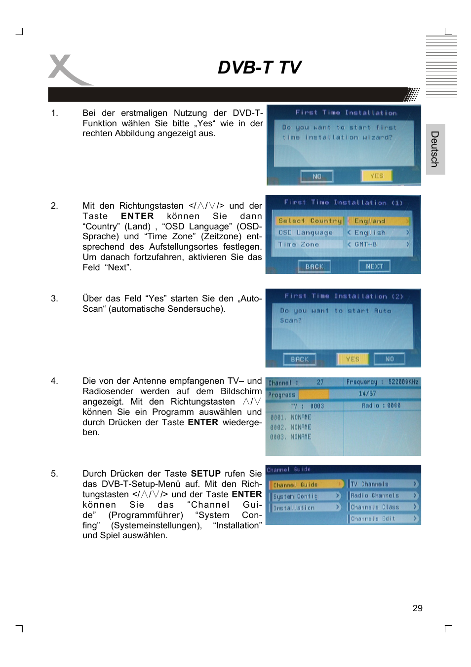 Dvb-t tv | Xoro HMD 900 User Manual | Page 29 / 158