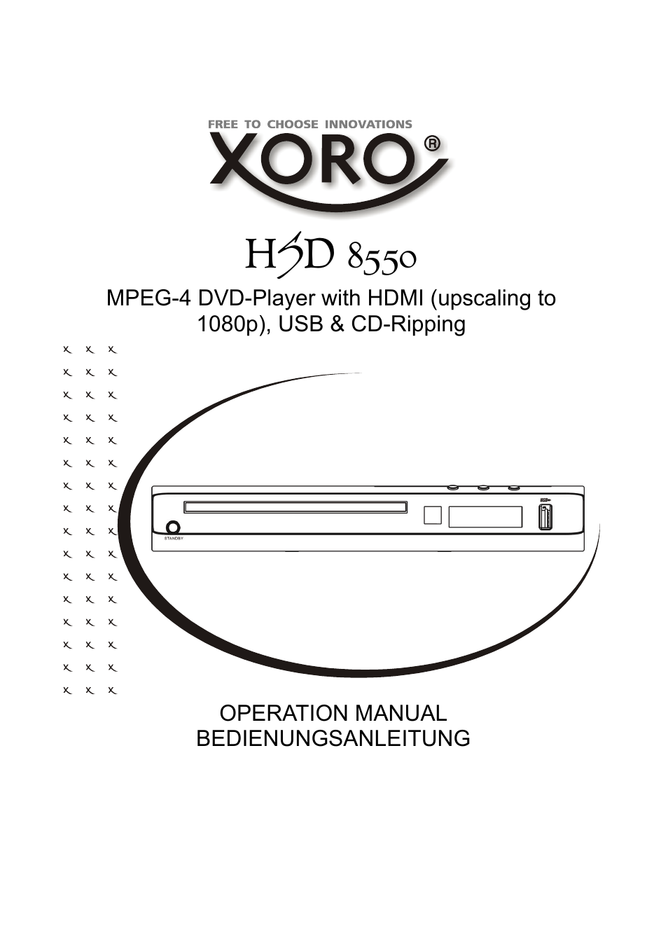 Xoro HSD 8550 User Manual | 142 pages