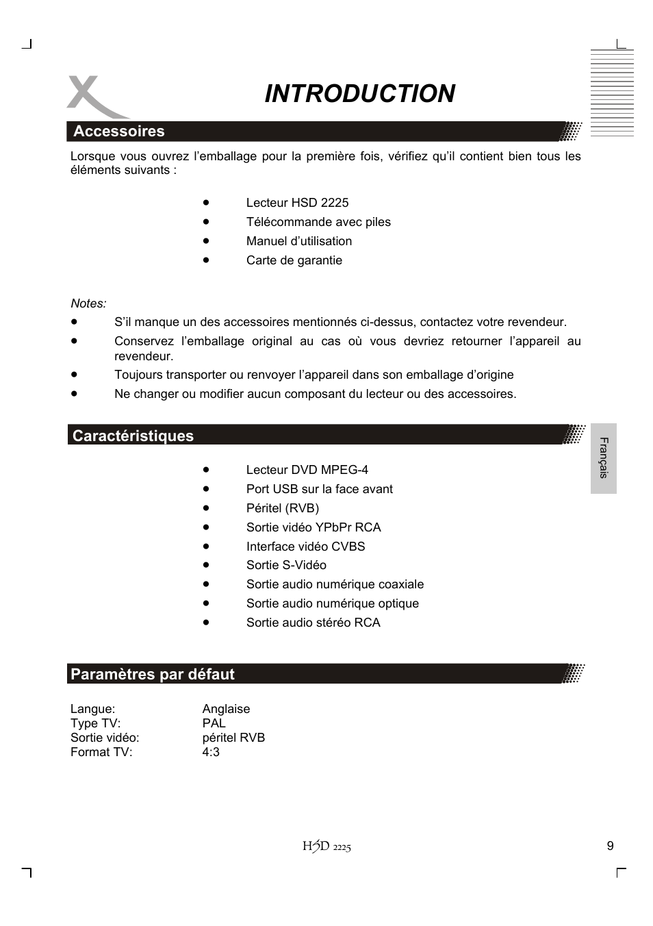 Introduction | Xoro HSD 2225 User Manual | Page 139 / 176