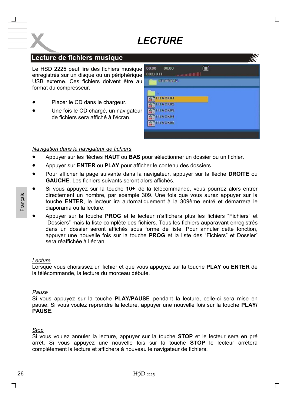 Lecture | Xoro HSD 2225 User Manual | Page 156 / 176