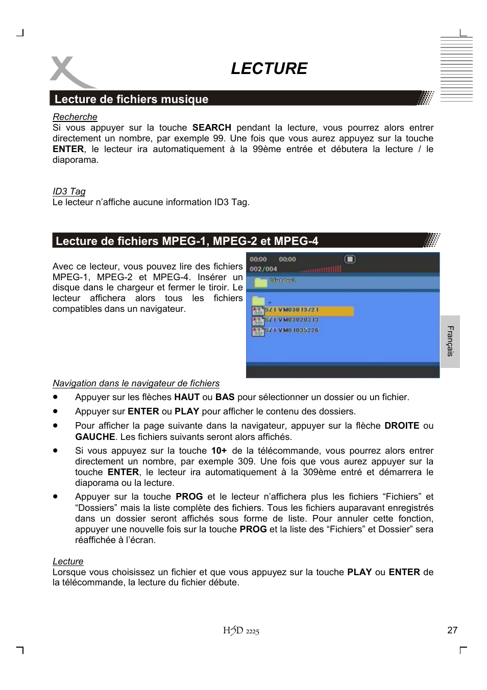 Lecture | Xoro HSD 2225 User Manual | Page 157 / 176