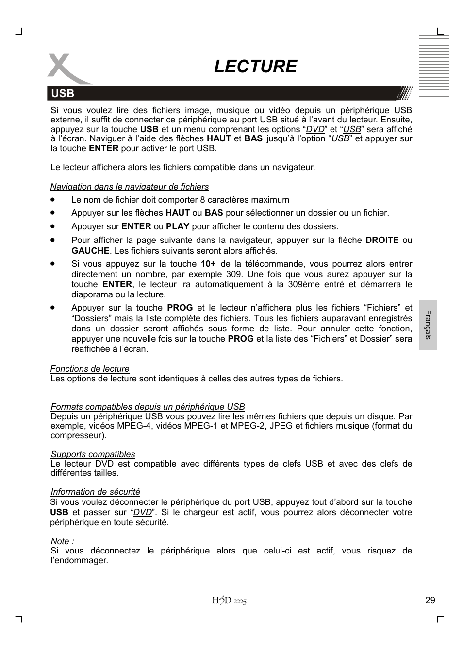 Lecture | Xoro HSD 2225 User Manual | Page 159 / 176