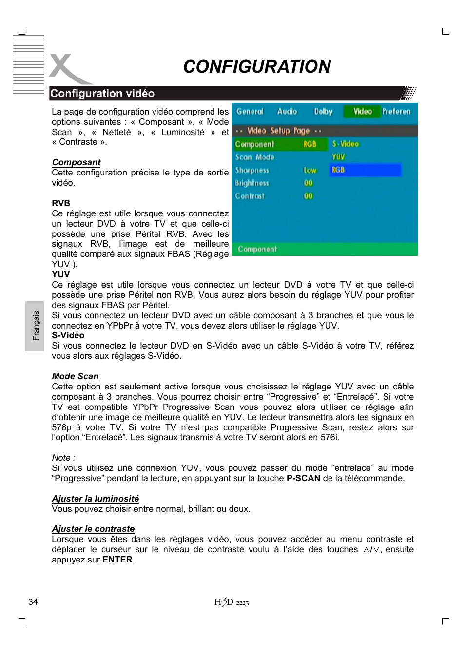 Configuration | Xoro HSD 2225 User Manual | Page 164 / 176