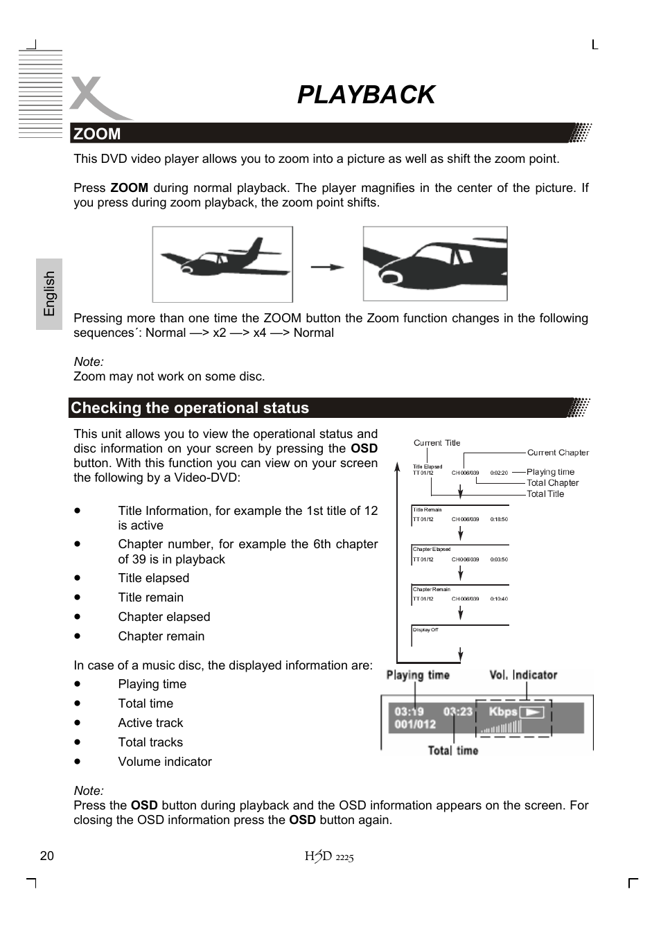 Playback | Xoro HSD 2225 User Manual | Page 64 / 176