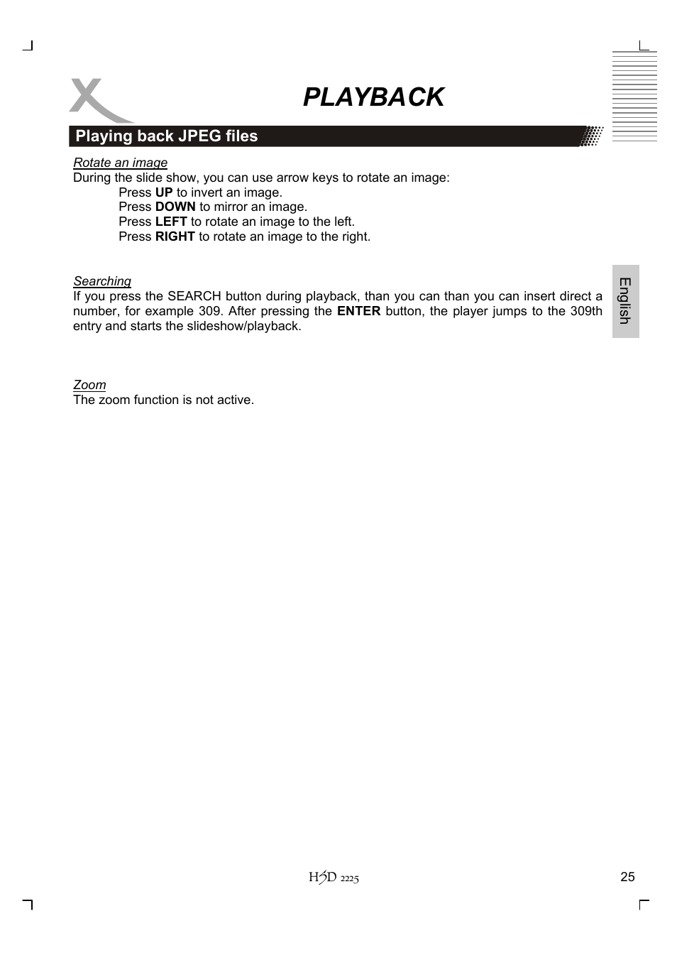 Playback | Xoro HSD 2225 User Manual | Page 69 / 176