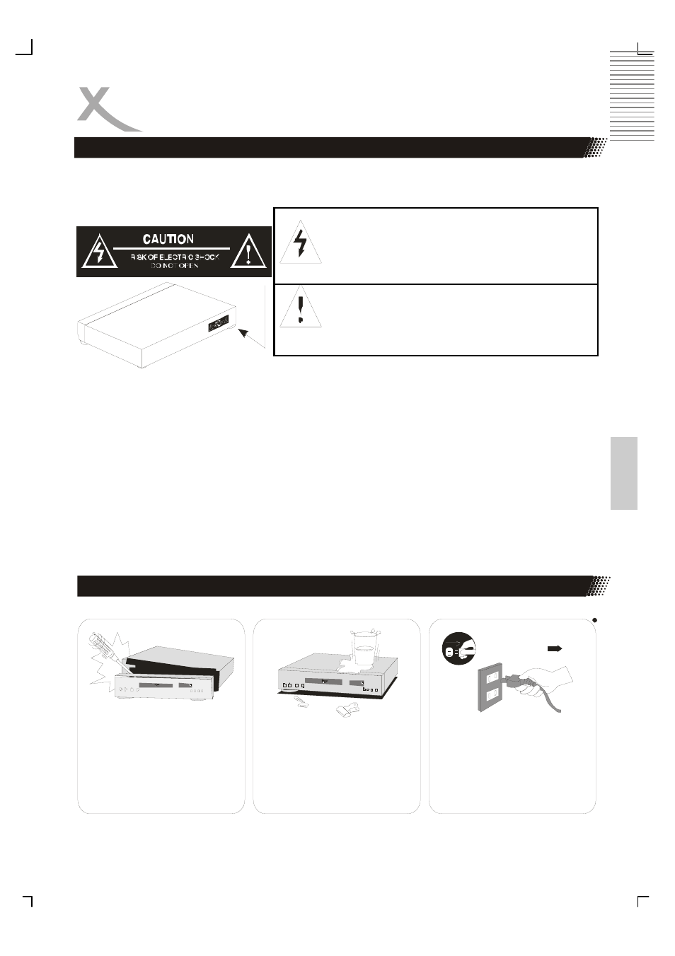 Recommandations de sécurité importantes | Xoro HSD 8410 User Manual | Page 156 / 201